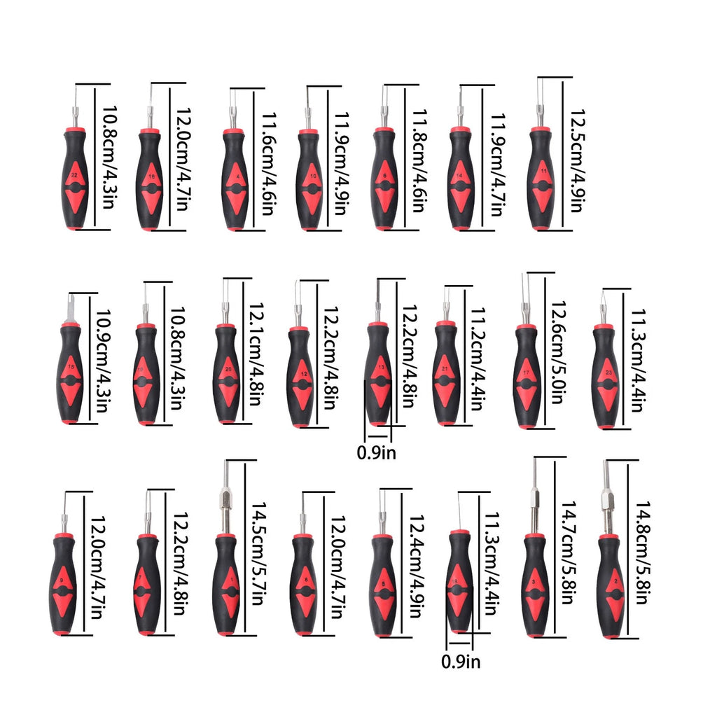 23pcs Universal Terminal Release Tool Set for Electrical Connectors