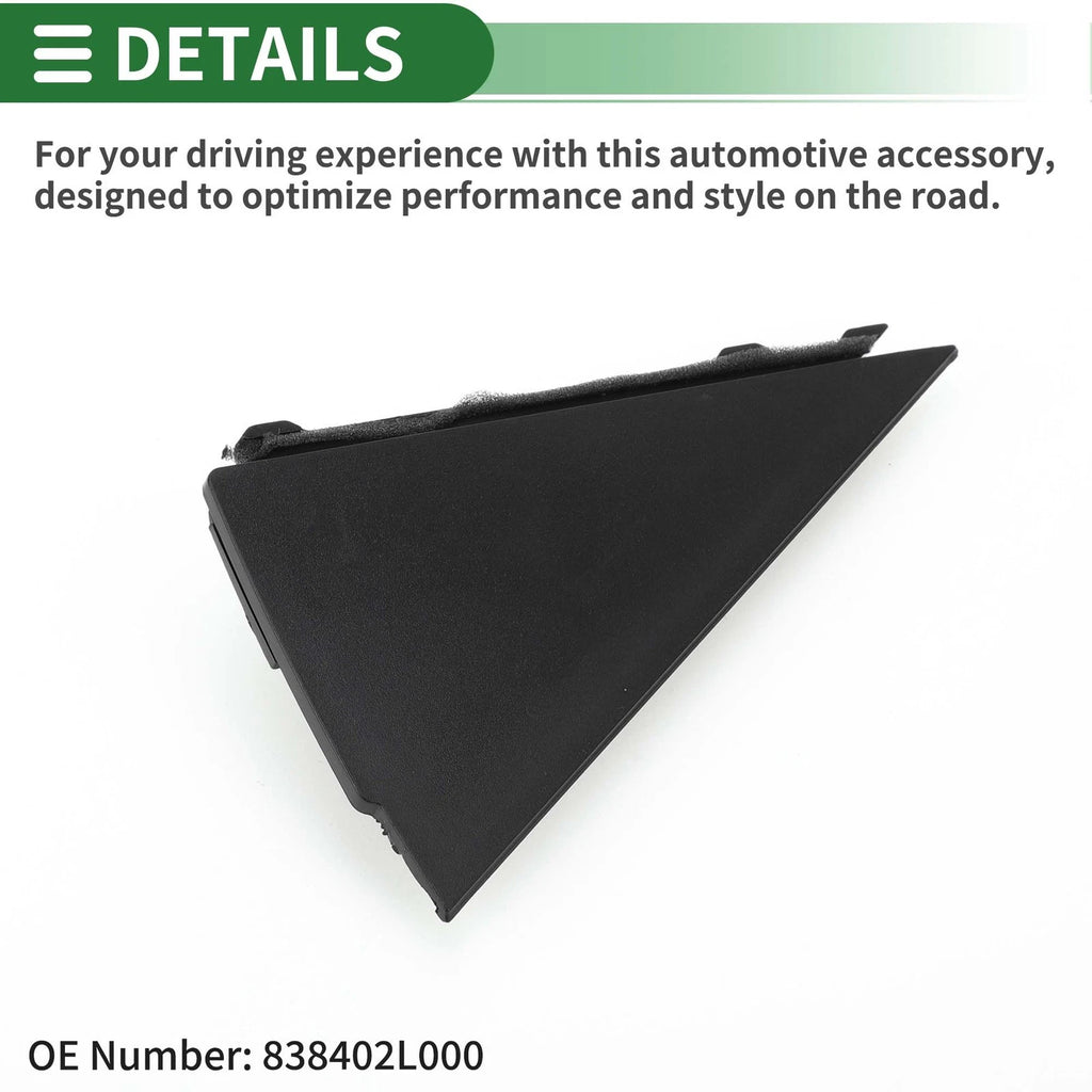 Front Right Pillar Corner Triangle Trim for Hyundai i30 (2008–2008)