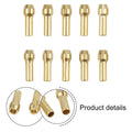Brass Chucks Adapter for Home Projects (Enhanced Clamping Range)