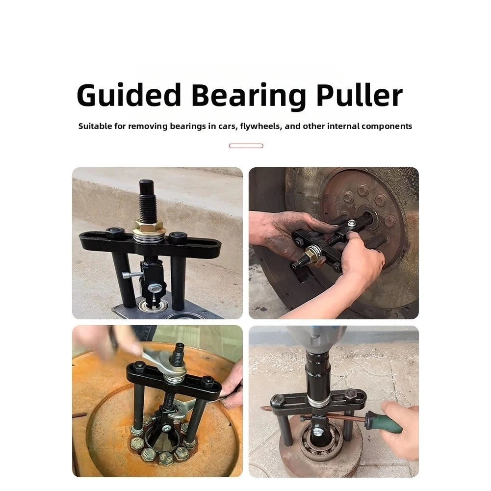 2X Industrial Bearing Puller with Hooks for Flywheel Inner Hole Extraction