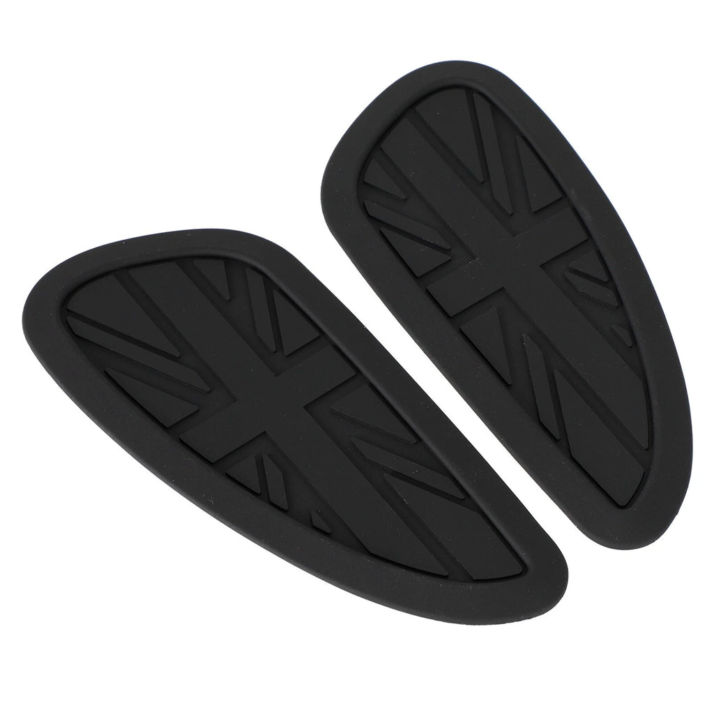 Fuel Tank Knee Pads Union Jack for Triumph Bonneville T100 Thruxton Scrambler T120 (2016–2023)