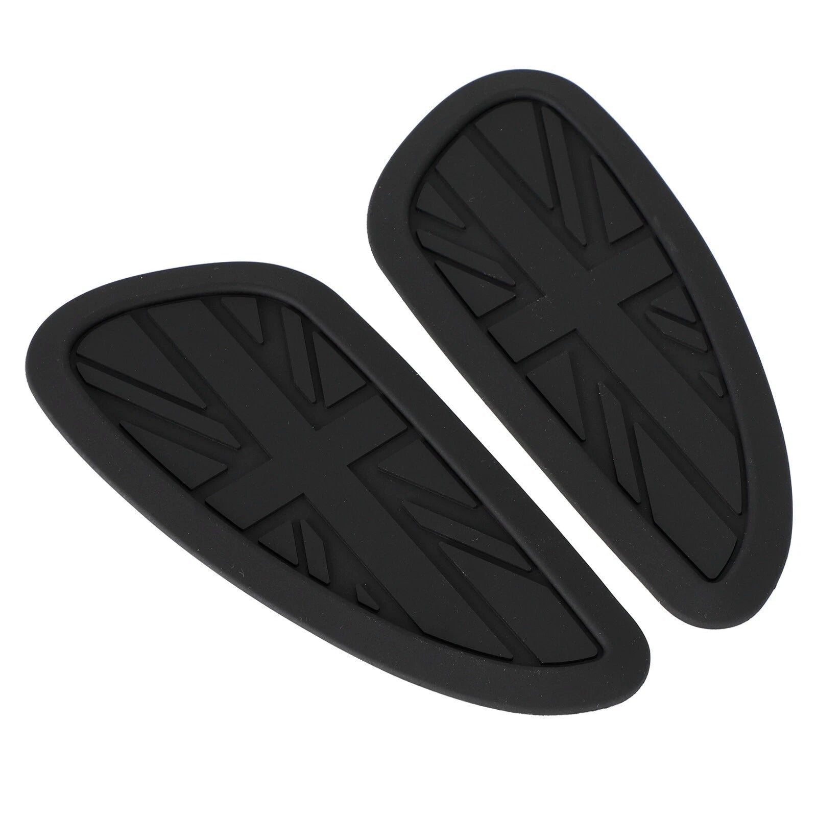 Fuel Tank Knee Pads Union Jack for Triumph Bonneville T100 Thruxton Scrambler T120 (2016–2023)