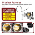 Throttle Body & Cable for Polaris Sportsman 550 X2 (2012–2014) 3131743 7081576