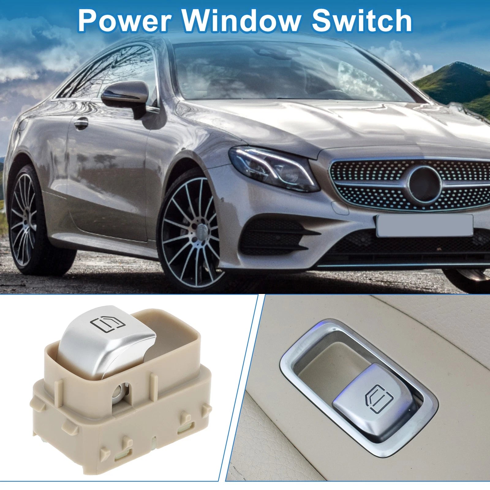 Power Window Switch for Mercedes-Benz E-Class E200 E250 E300 (2006–2013)