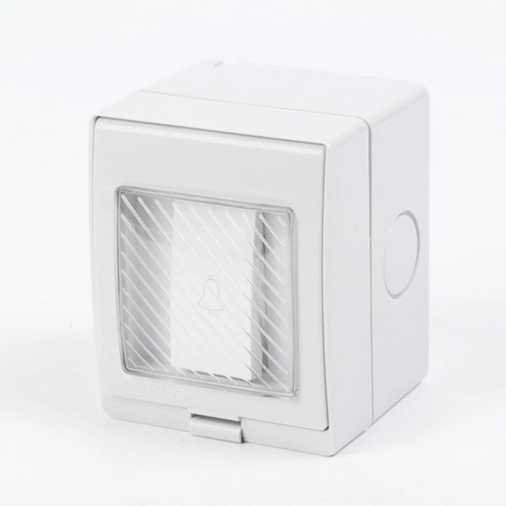 IP55 Rated Waterproof Outdoor Doorbell Switch & Wall Socket 250V