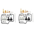 2X Carburetor Gasket Jet Repair Parts Kit for Suzuki SV650 SV650S (1999–2002)