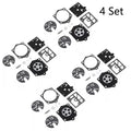 Set of 4 Carburetor Repair Kits for Husqvarna 44 140S 240S 444 Walbro K10-HDC