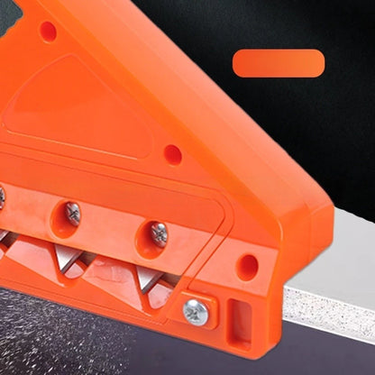 Stainless Steel Corner Planer with ABS Grip & Replaceable Blades