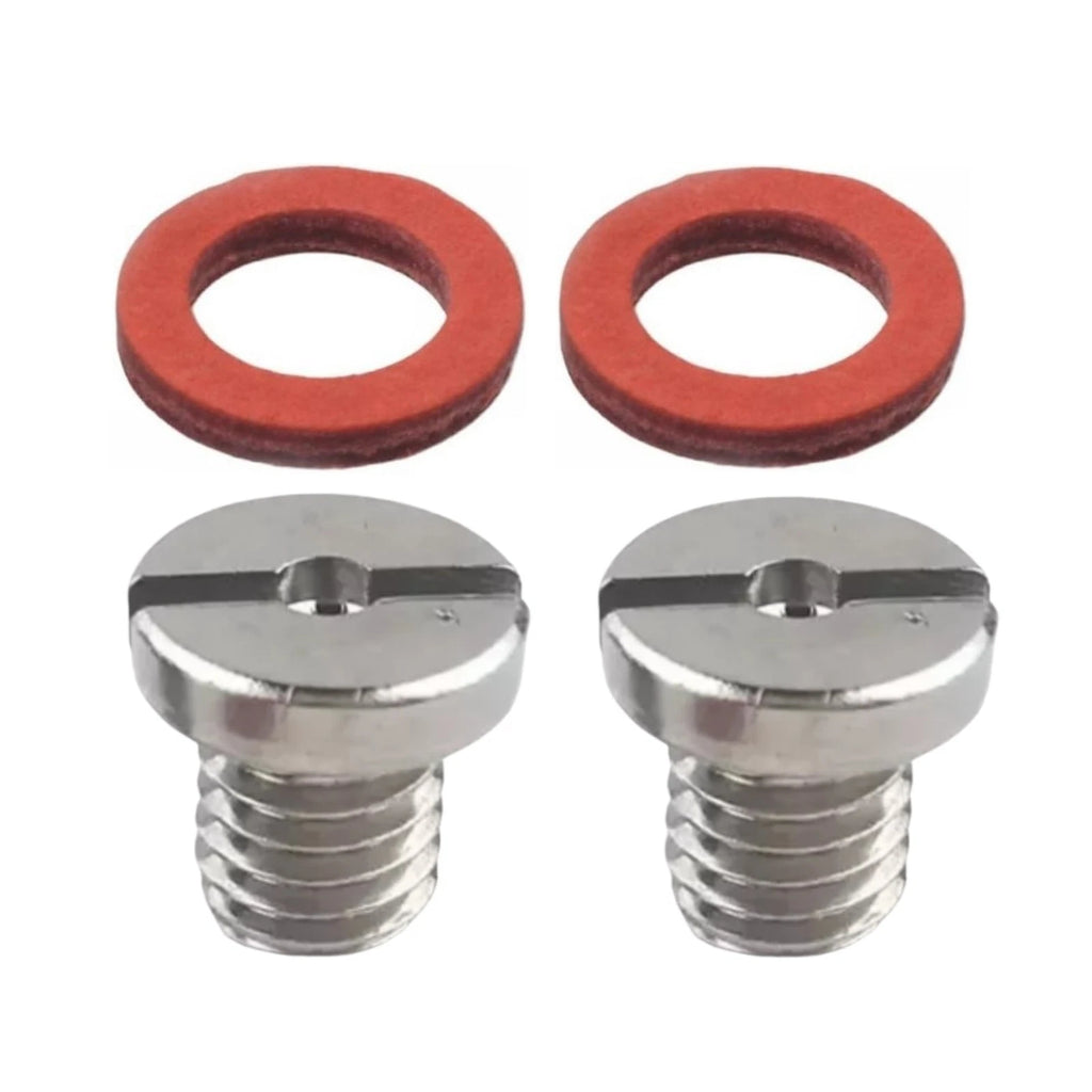 2Pcs Lower Unit Drain Screw & Gasket Kit 90340-08002-00 for Yamaha Outboards