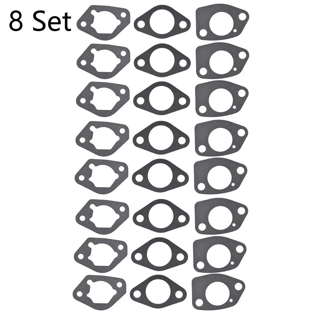 Set of 8 Carburetor Gasket Kit for Honda GX340 GX390