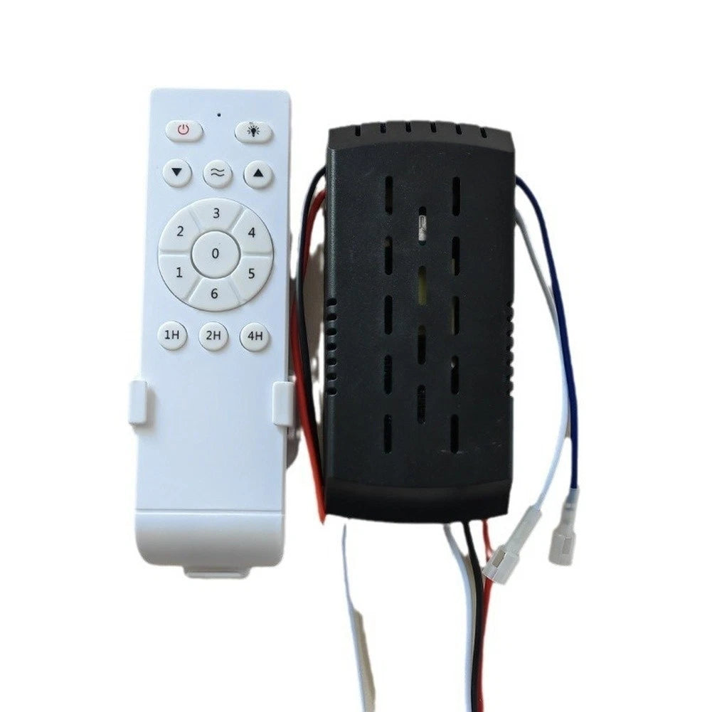 Ceiling Fan Remote Control for 24V DC Motors (1H 2H 4H Timer, Light)