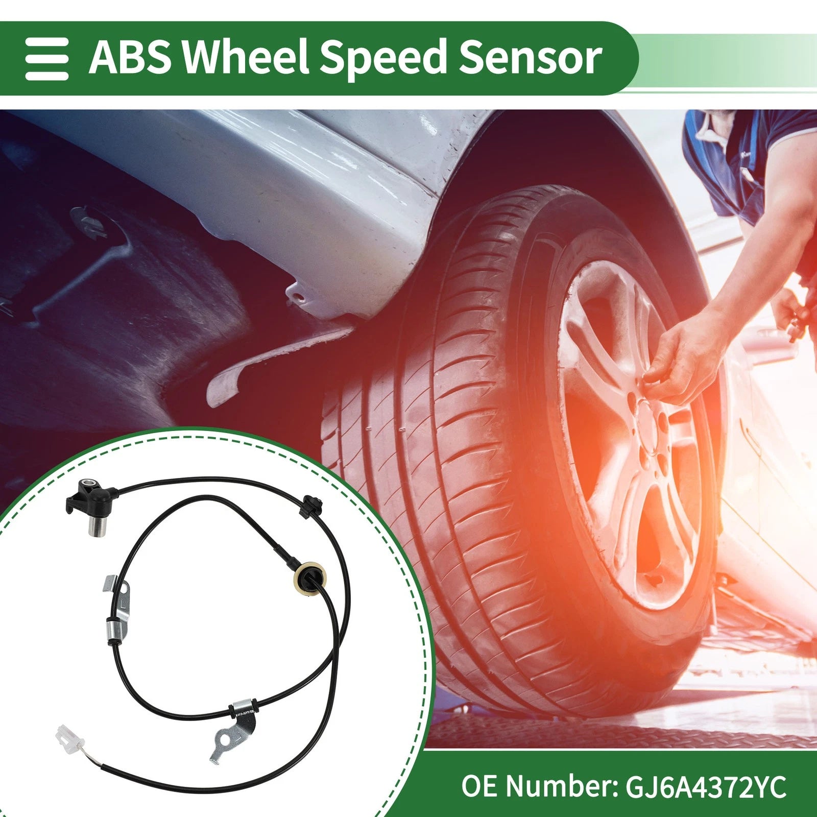 ABS Wheel Speed Sensor Replacement for Mazda 6 (2003–2008)