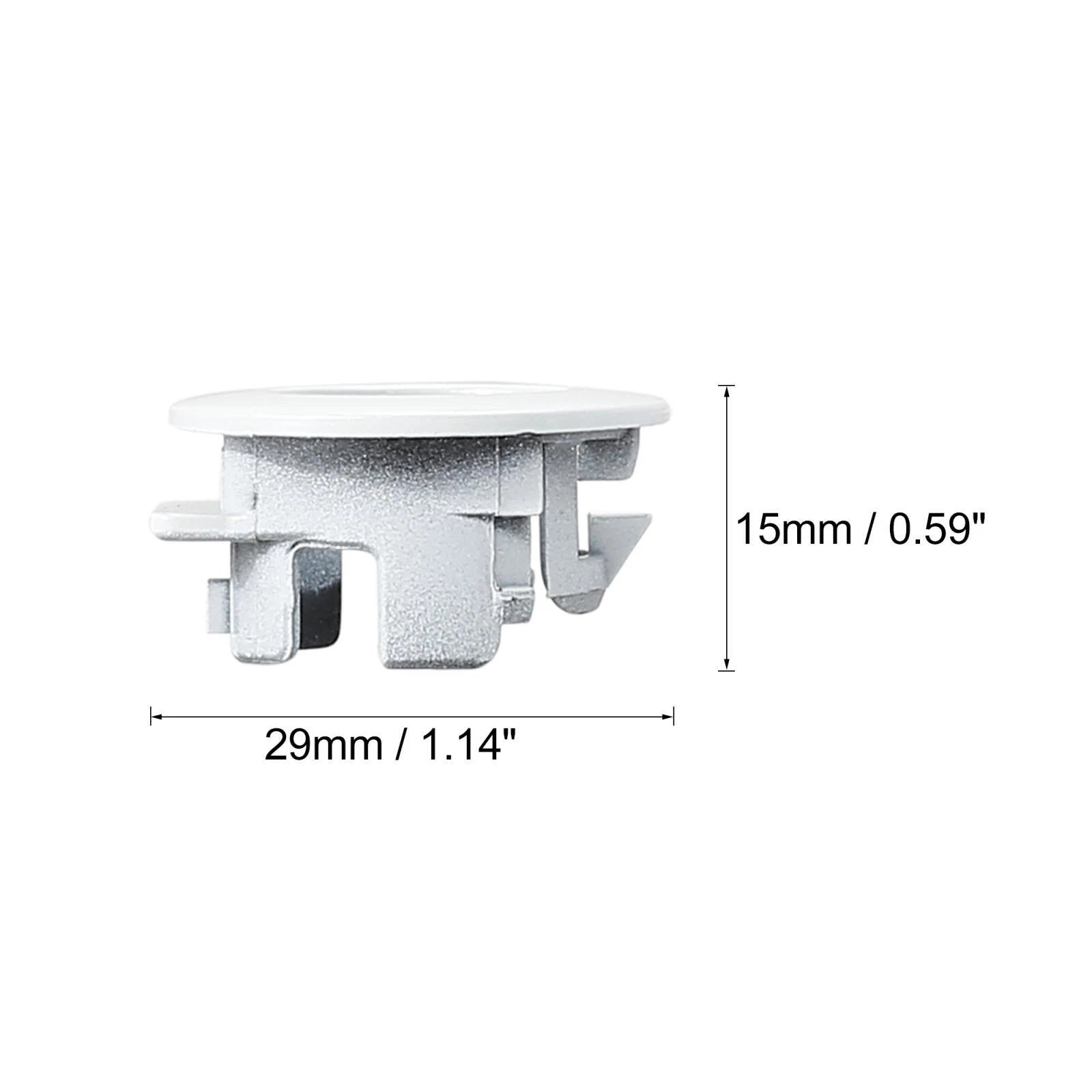 Parking Assist Sensor Retainer Holder for Toyota White Bumper (2005–2015)