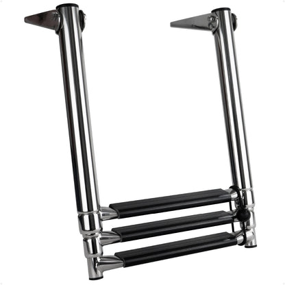 3 Step Telescoping Boat Ladder for Over Platform (Boat Swim Ladder)
