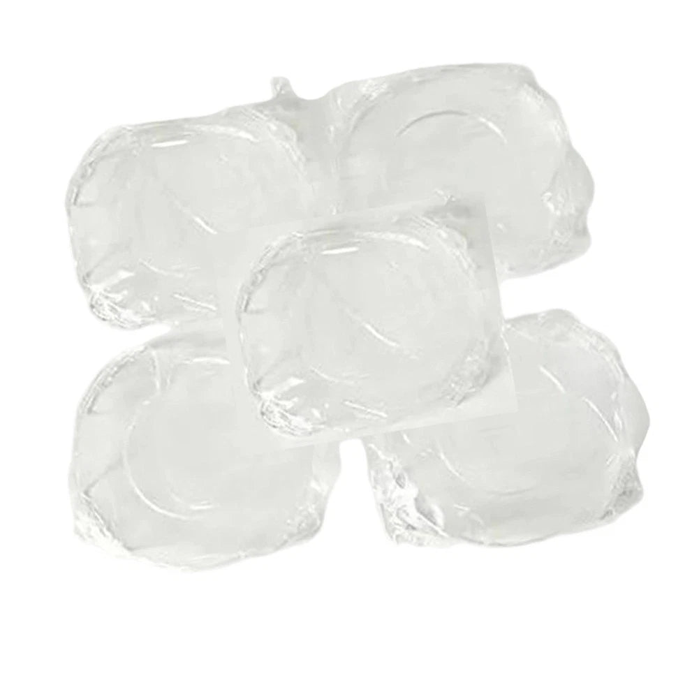 5PCS Car Paint Contrast Protective Plastic Cover for Spotlight Lamp Shade
