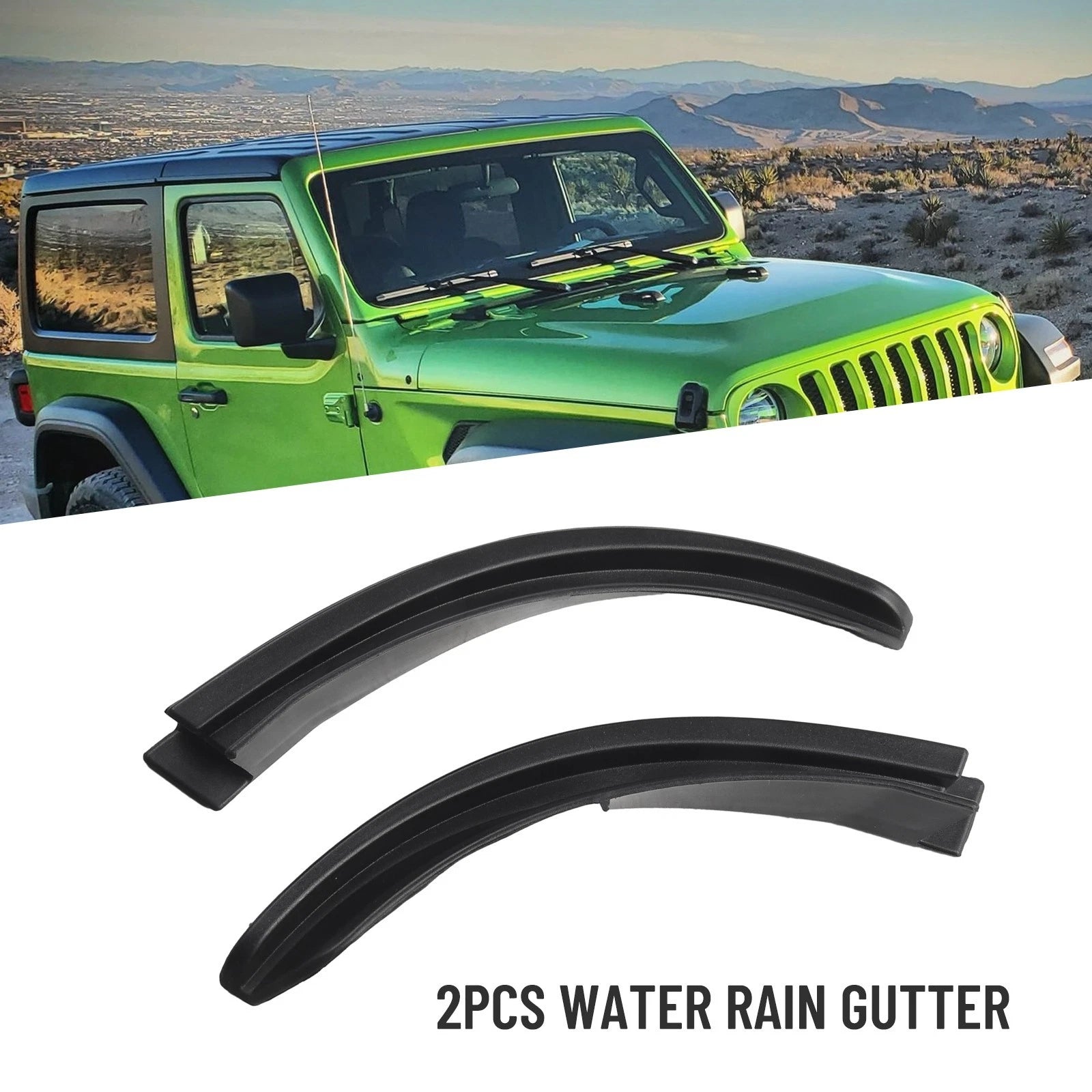 Rain Gutter for Jeep