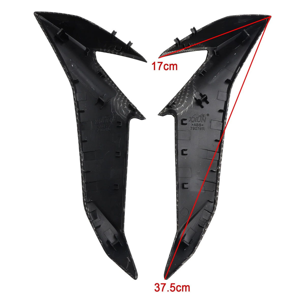 Side Frame Fairing Cowl Radiator Cover for Suzuki GSX-S750 (2017–2021)