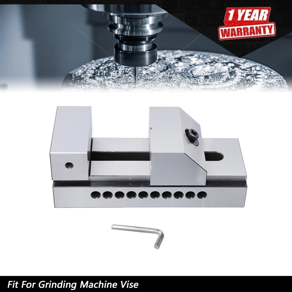 Precision Toolmakers Vise for Lathe Milling Machine (4" × 9-3/4")