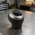 Leather Gear Shift Knob 6 Speed for Kia Soul (2006–2012)
