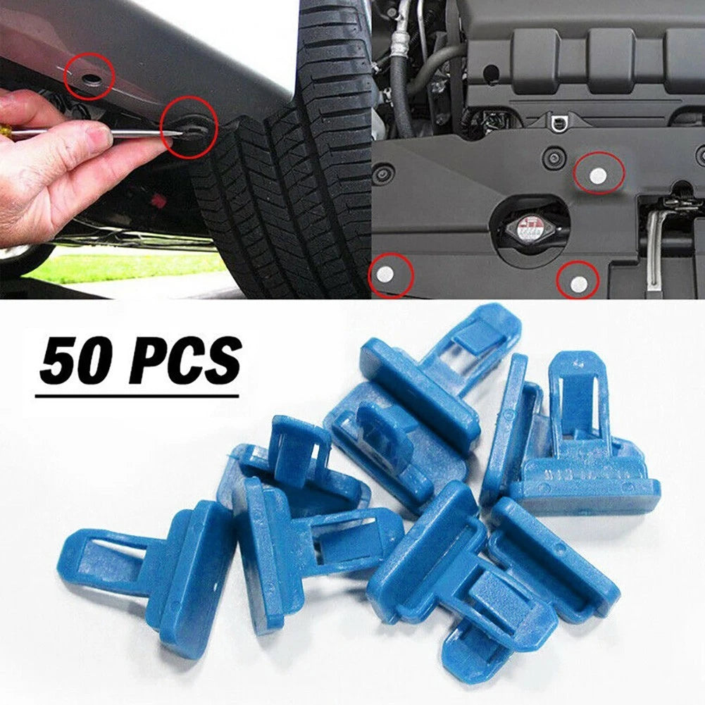 50x Push Pin Rivet Fasteners for Toyota