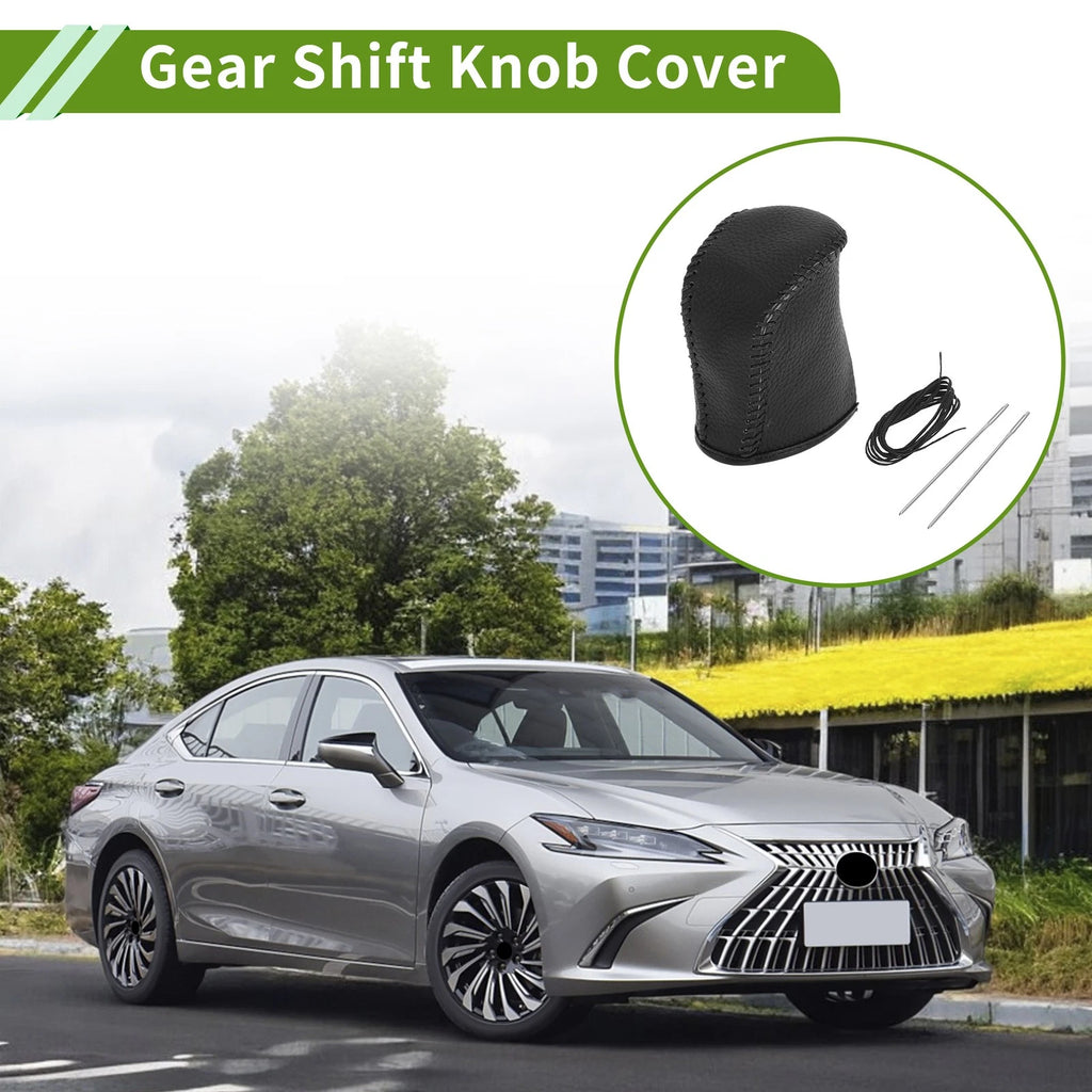 Gear Shift Knob Cover Replacement for Lexus NX300 (2014–2021) Pebbled Black