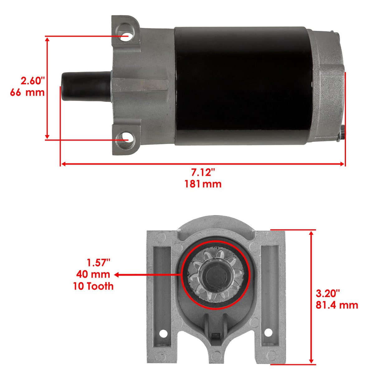 Starter Replacement for Honda CRV 2.4L (2007–2016)
