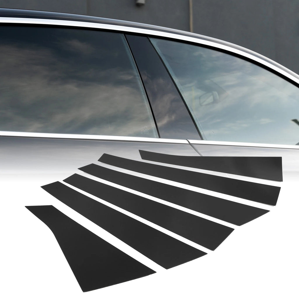 6pcs Car Pillar Window Trim Cover Replacement for Chevrolet Impala (2006–2013)