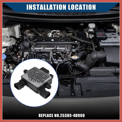 Radiator Cooling Fan Control Module No. 253854D900 for Kia Sedona