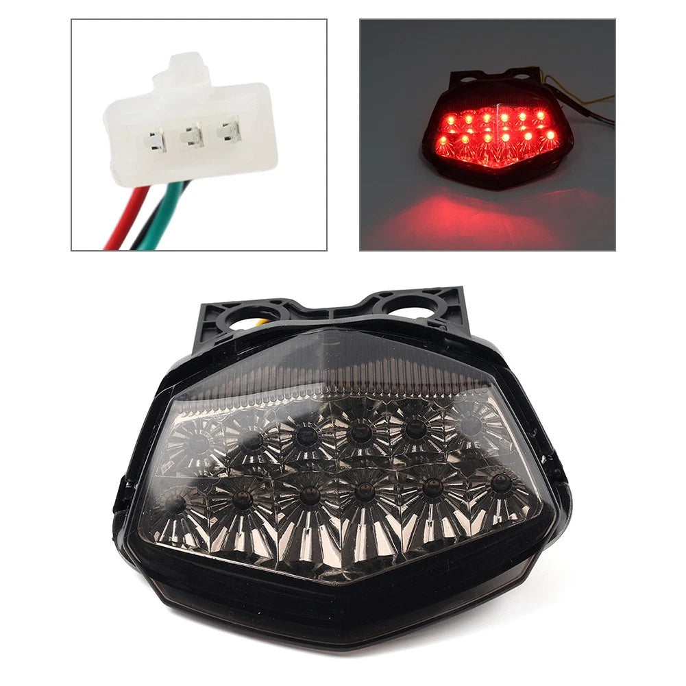 Integrated LED Tail Light Turn signals Blinker For Kawasaki Ninja250 2008-2012