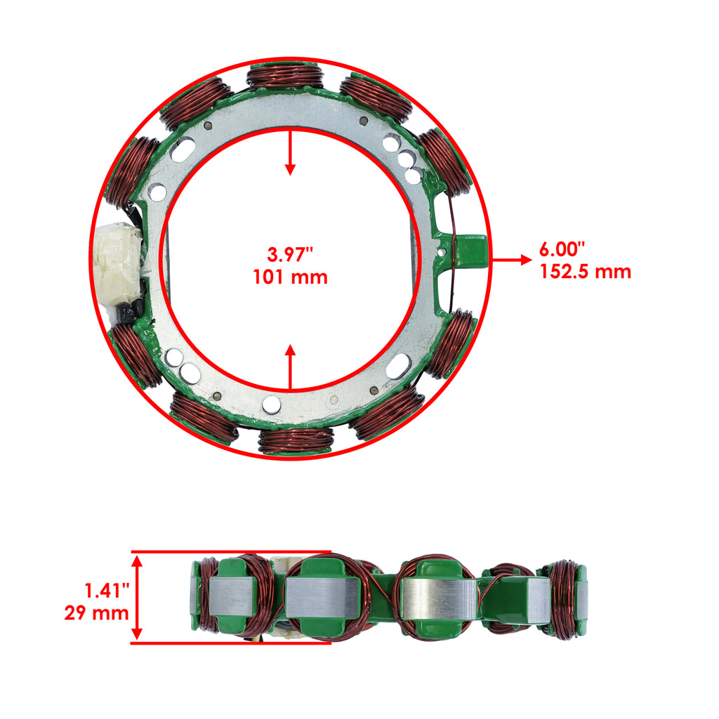 Stator Assembly Replacement for OMC Johnson Outboard 88HP (1988–1996)