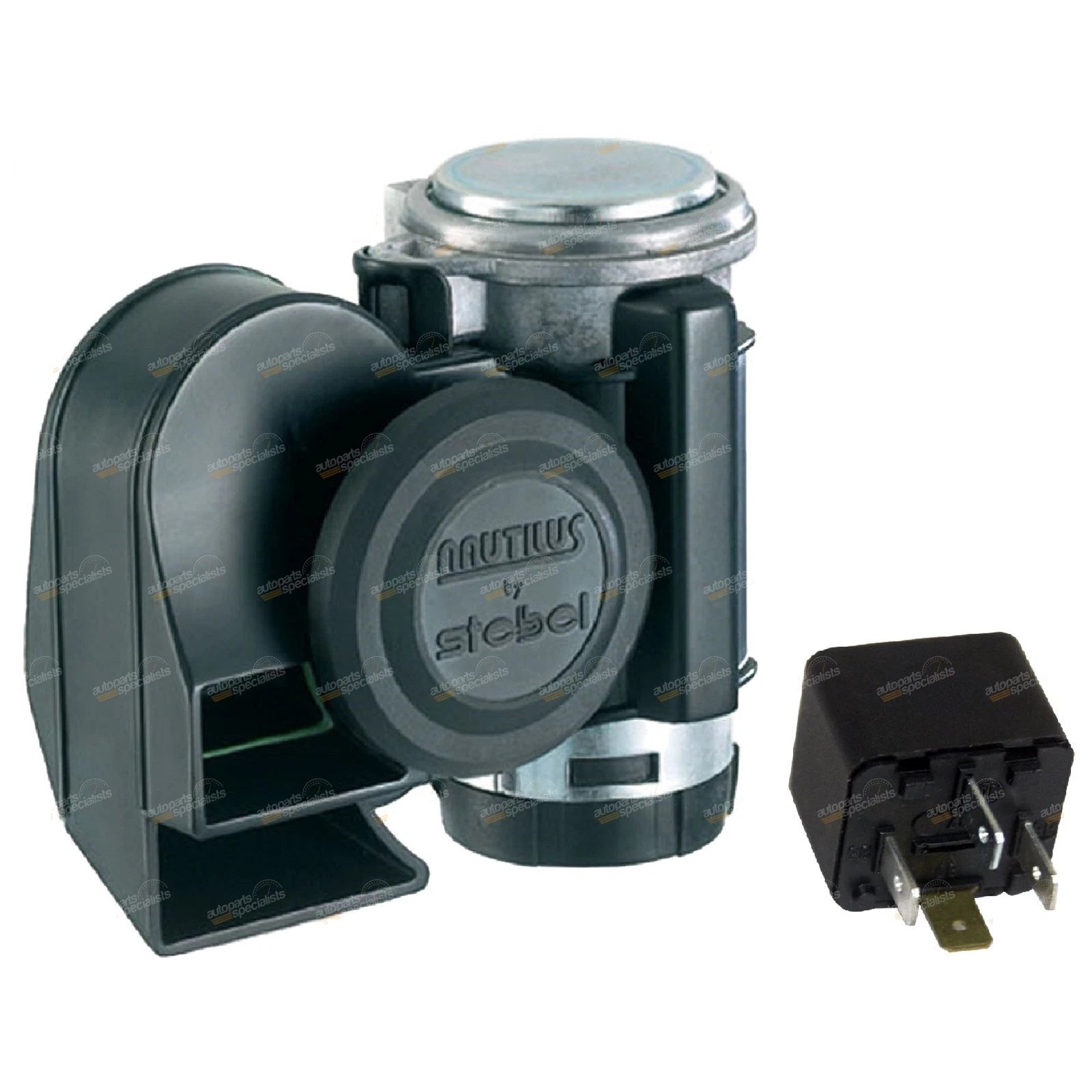 Stebel Nautilus Compact Horn for 4x4 Vehicles (12V, 139dB)