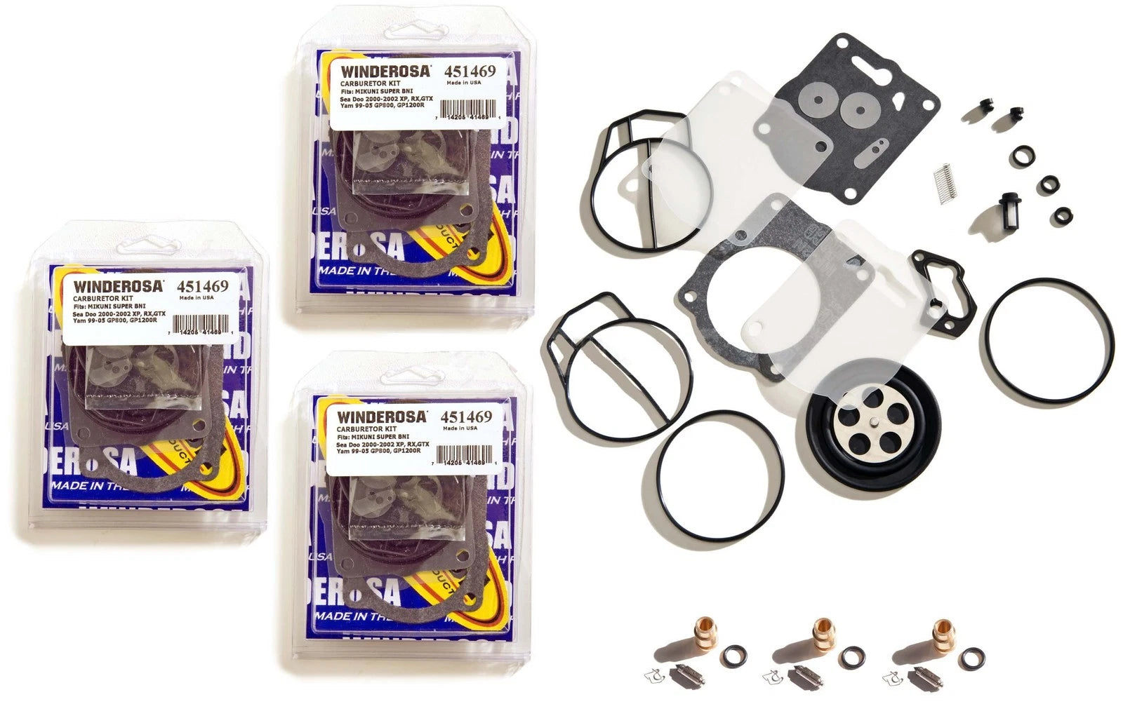 Rebuild Kit for Yamaha AR210 GP 1200R XL XLT 1200 PV (1996–2005)