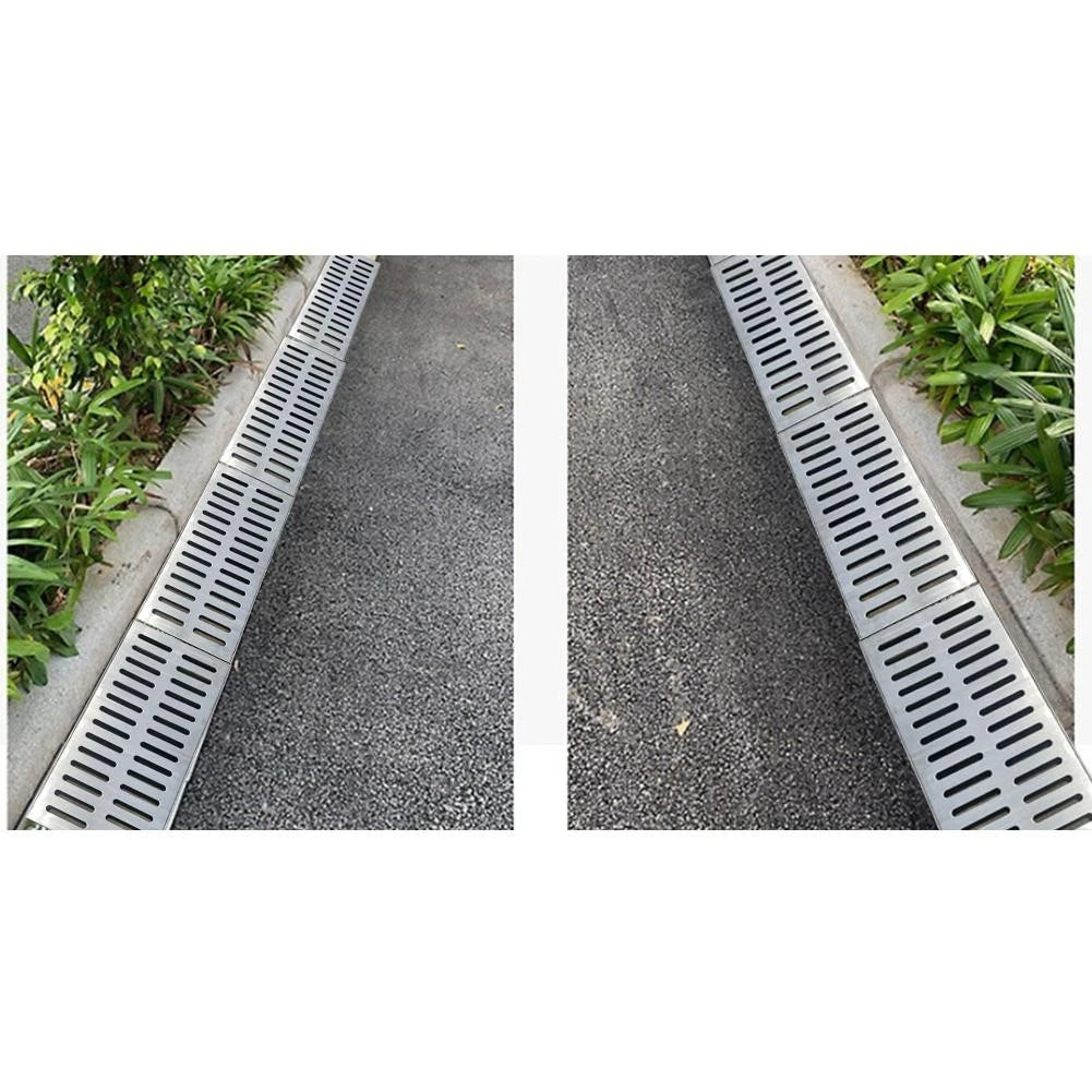 Slip Resistant Drain Cover for Courtyards and Patios