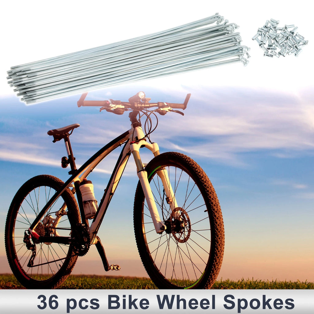 Bicycle Spokes Nipple Set 12G 237mm Carbon Steel for Universal (Any)