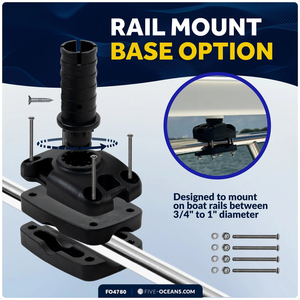 Fillet Table for Boat with Modular Rail / Deck Mount (FO4780)