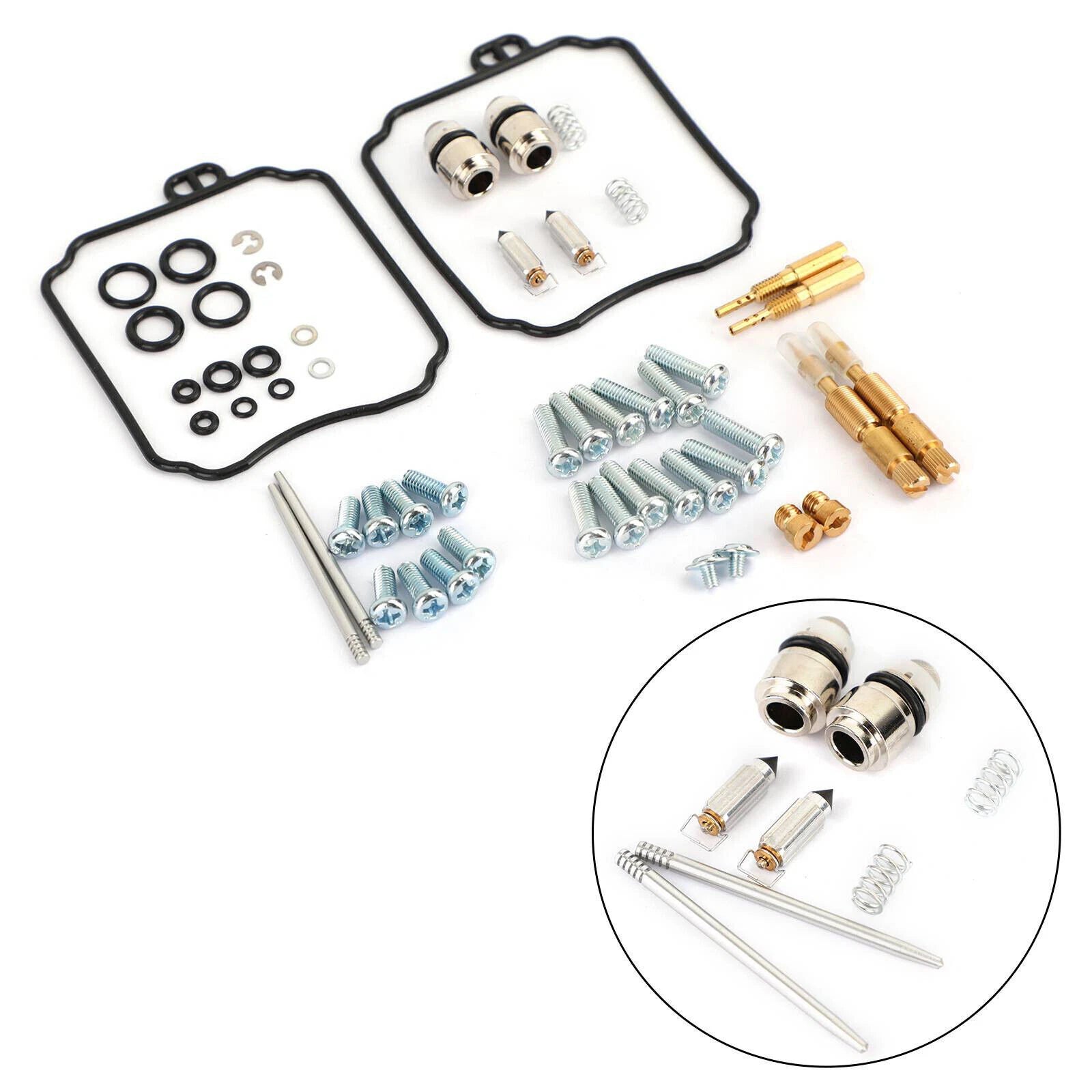 Carburetor Repair Rebuild Kit for Yamaha XVS65 V-Star 650 Custom (1998–Present)