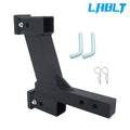 Dual Hitch Extender for LABLT 2 In Receiver (2 & 10 In Rise/Drop)