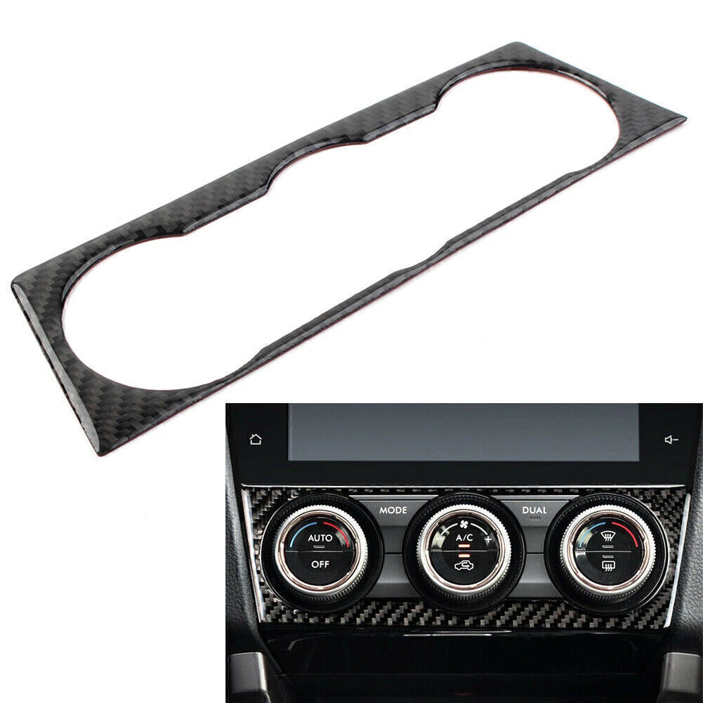 Carbon Fiber AC Switch Panel Trim for Subaru Forester (2013–2018)