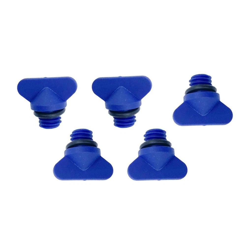 Set of 5 Exhaust Manifold Water Drain Plugs for Mercruiser (#13992, 18-4226, 22-806608A1)