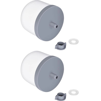 2 Pack Ceramic Candle Water Filter 0.2-0.5 Micron for Portable Purifier