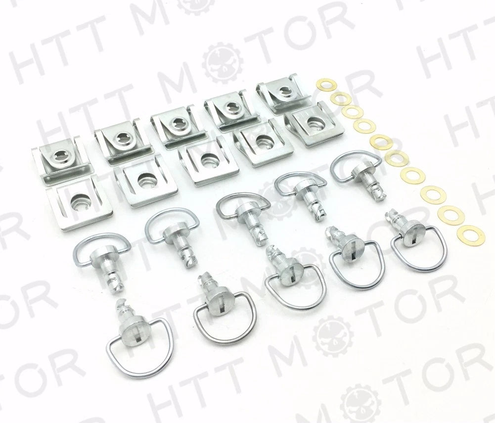 1/4 Turn Quick Release Fasteners for Race Fairing (15mm)