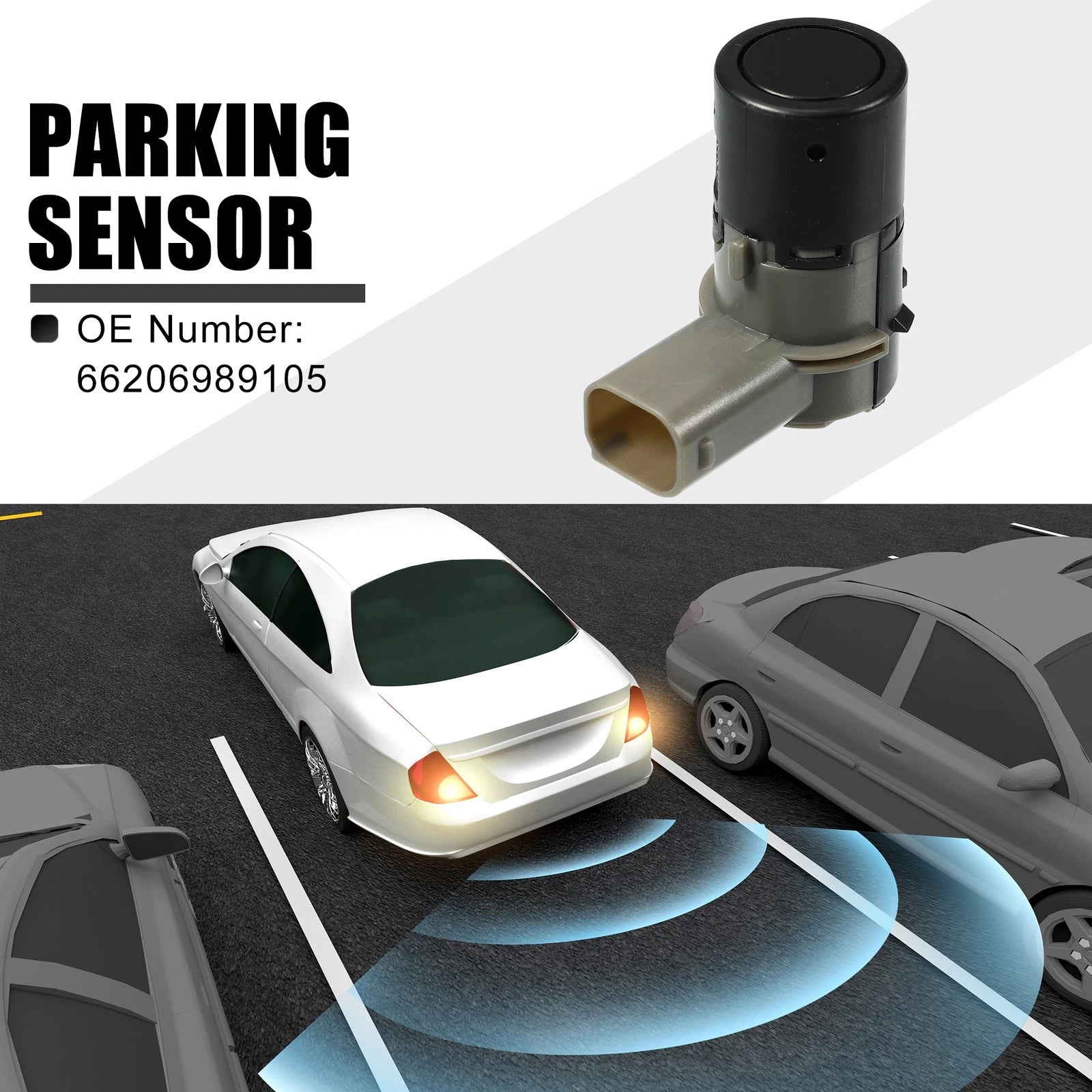 Reverse Parking Assist Sensor Replacement for BMW 525i 530i (2004–2007)