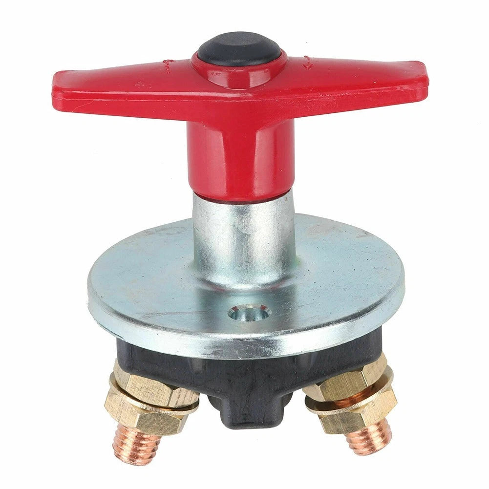 Fixed Key Battery Isolator Cut Off Switch for 12V 24V Systems