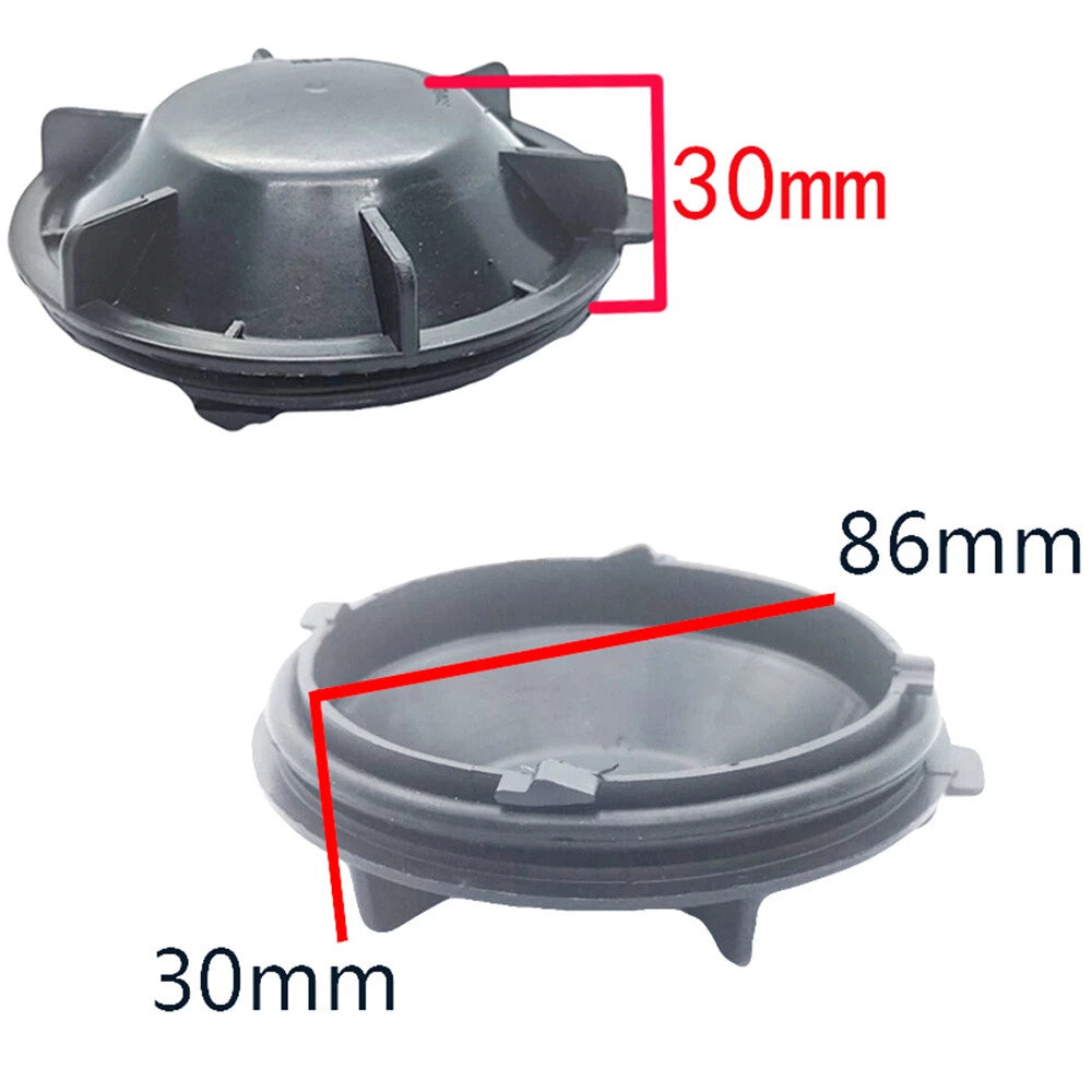 2Pcs For 2016-2018 Chevrolet Malibu Refit LED Headlight Extended Dust Cover Caps