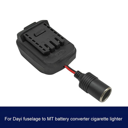 18V Li-ion Battery Adapter Converter with Igniter Port for Safe Power Supply