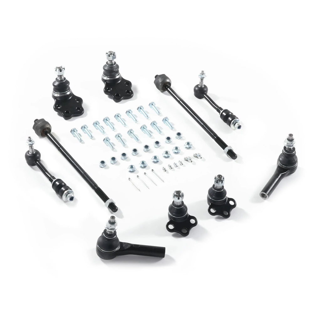 10pc Front Lower Ball Joints Tie Rod Ends Sway Bars Kit for Durango Dakota (2000–2004)