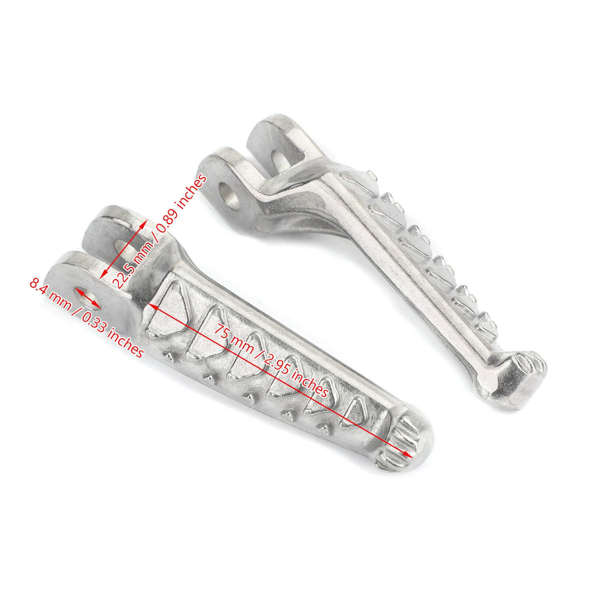 Front Footrests Foot Pegs for Ducati Panigale 899 (2014–2015) & 1199 (2012–2015) T9