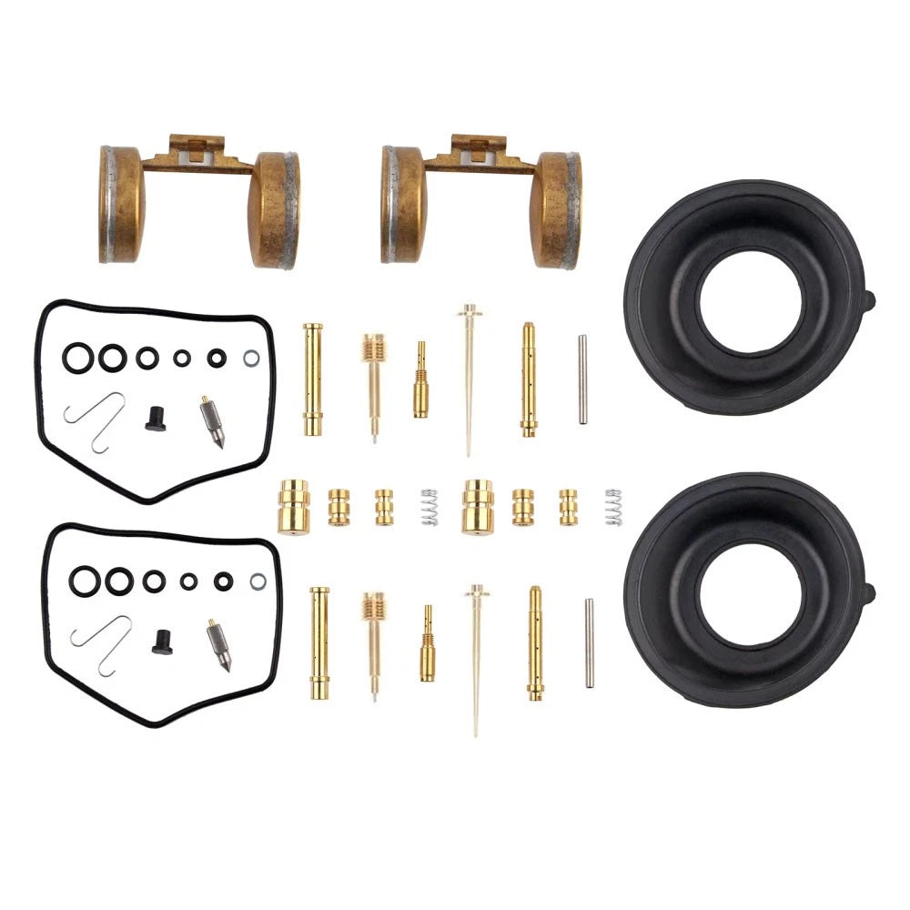2X Carburetor Repair Kit Diaphragm Float for Honda CB350 CL350 (1968–1973)