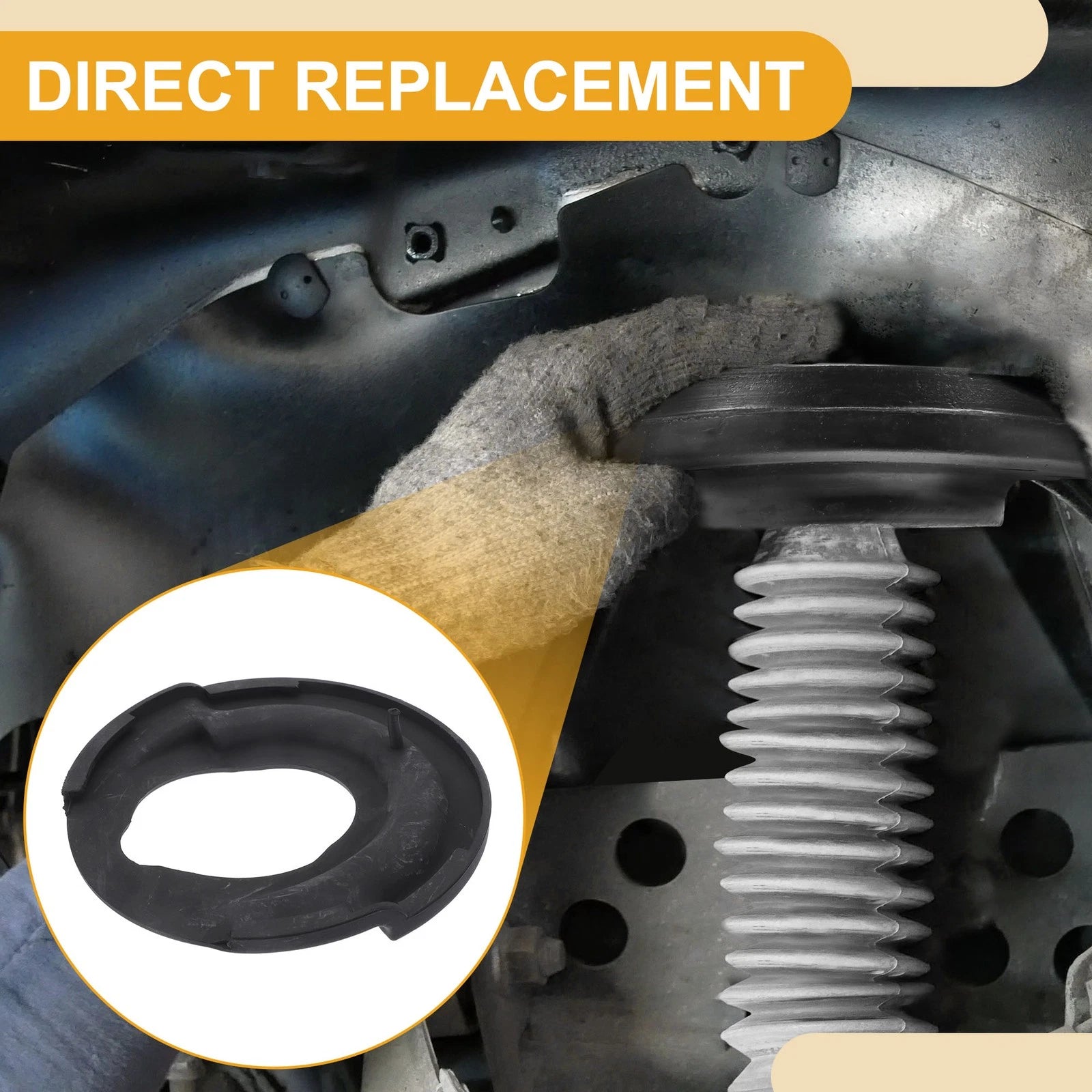 Front Lower Coil Spring Insulators OEM Replacement for Chevrolet Captiva 2011–2018