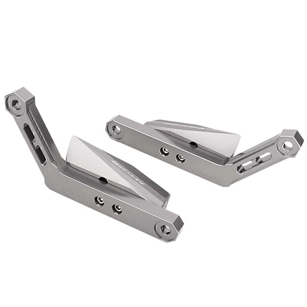 1 Pair Frame Slider Pads Crash Protector for Yamaha MT-09 (2014–2016) Grey